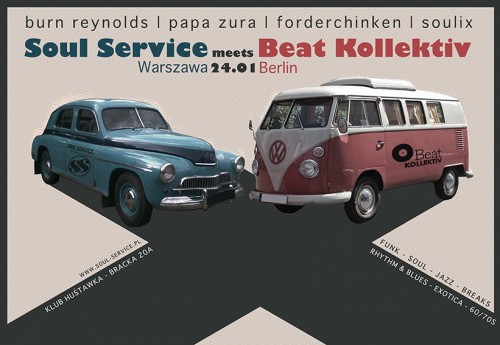 Soul Service meets Beat Kollektiv 24.01 Klub Huśtawka